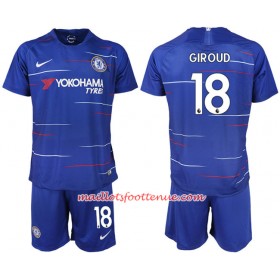 Maillot/Tenue Chelsea GIROUD 18 Enfant Domicile 2018/2019